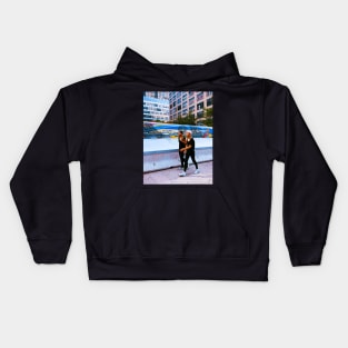 Street Art, Hudson Yards, Manhattan, New York City Kids Hoodie